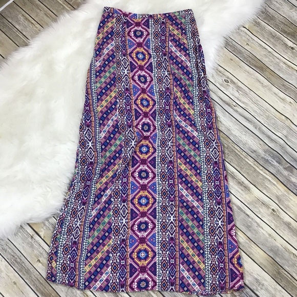 Flying Tomato Maxi Skirt Aztec Print - Picture 5 of 5